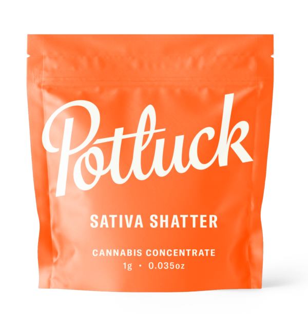 Potluck - Sativa Shatter - cannabis Concentrate | Coast to Coast Medicinals Canada