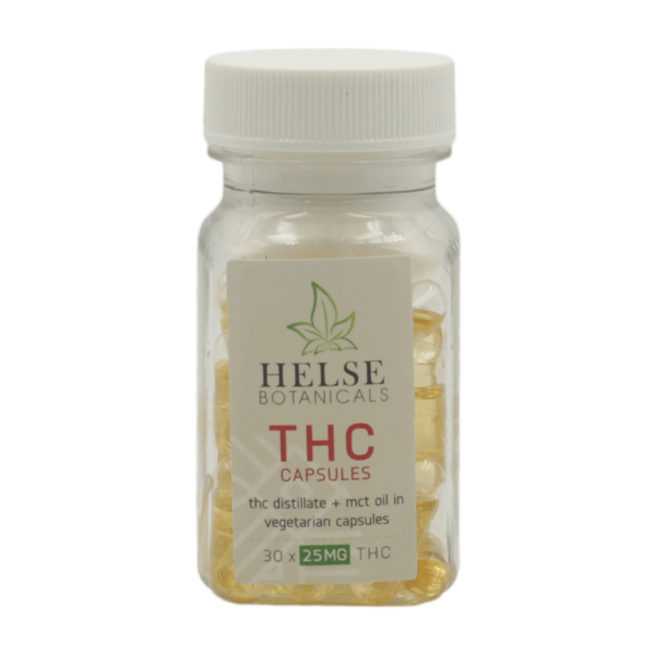 Helse Botanicals – THC Capsules – 25mg | Coast to Coast Medicinals Canada