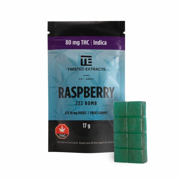 Twisted Extracts – Blue Raspberry – Zzz Bombs | Coast to Coast Medicinals Canada
