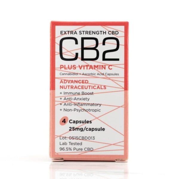 Herb Angels – CB2 Capsules (CBD) – 25mg | Coast to Coast Medicinals Canada