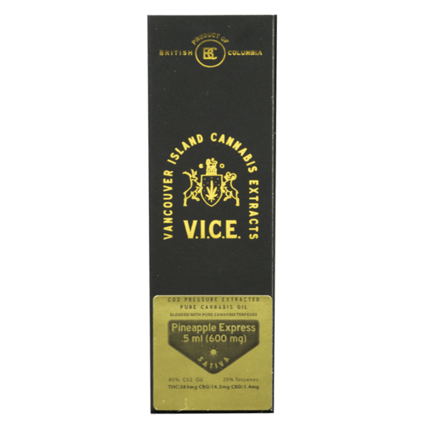 Vice – CO2 Oil Refill Cartridges – Pineapple Express 0.5ml | Coast to Coast Medicinals Canada