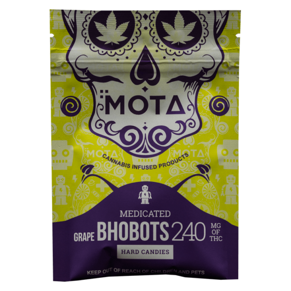 MOTA Edibles – BHO Bots – Grape – 240mg THC | Coast to Coast Medicinals Canada