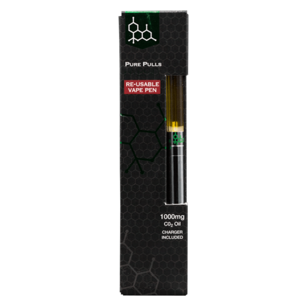 Pure Pulls – CO2 Oil Reusable Vape Pen – Sativa 1ml | Coast to Coast Medicinals Canada