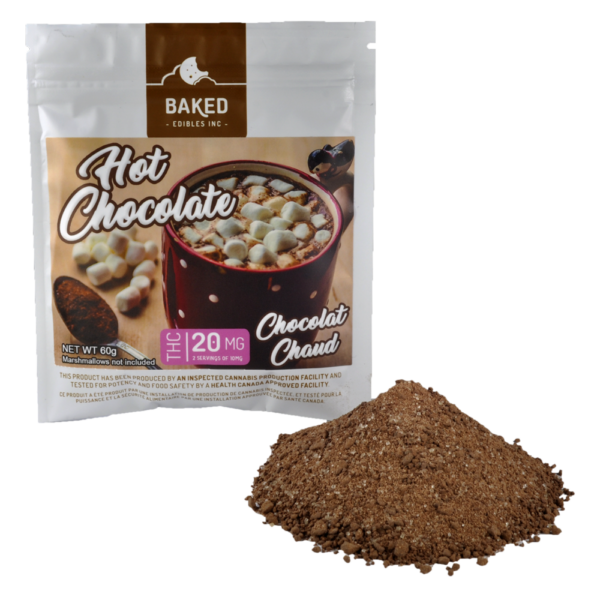 Baked Edibles – Hot Chocolate 20mg THC | Coast to Coast Medicinals Canada