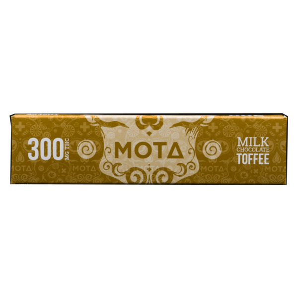 MOTA Edibles – Milk Chocolate Toffee Bar – 300mg THC | Coast to Coast Medicinals Canada