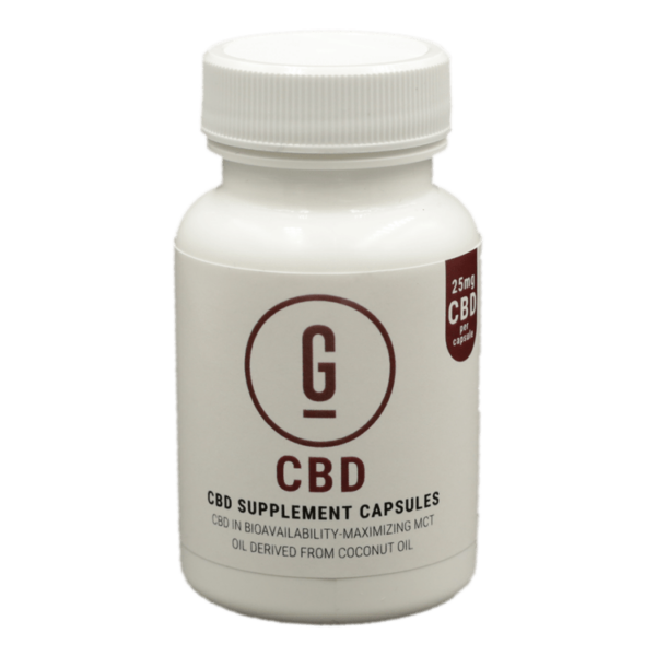 CBD Capsules – 25mg | Coast to Coast Medicinals Canada