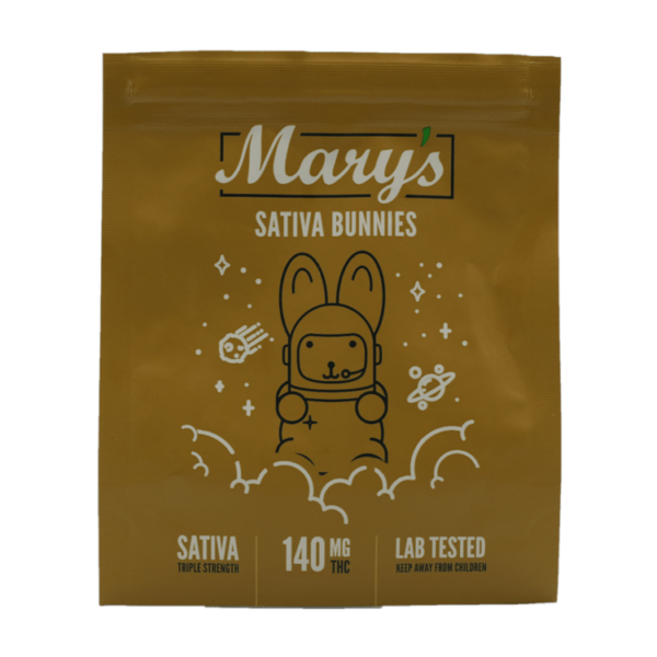 Mary’s Medibles – Sativa Bunnies – Extra Strength – 55mg | Coast to Coast Medicinals Canada