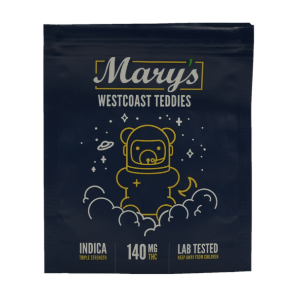 Mary’s Medibles – Westcoast Teddies – Triple Strength – 140mg | Coast to Coast Medicinals Canada