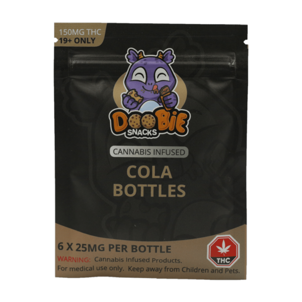 Doobie Snacks – CBD Sour Gummy Bears – 150mg CBD | Coast to Coast Medicinals Canada