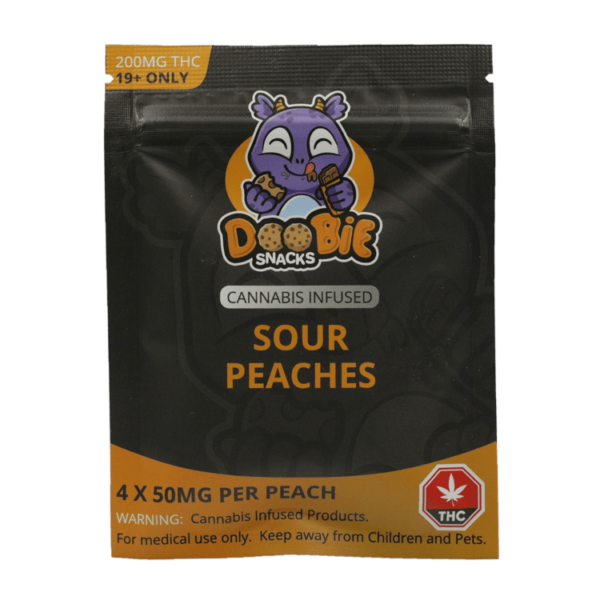 Doobie Snacks – CBD Sour Gummy Bears – 150mg CBD | Coast to Coast Medicinals Canada