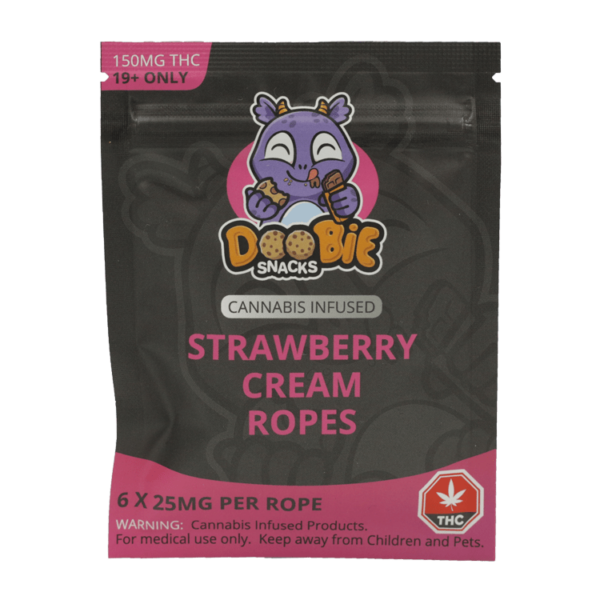 Doobie Snacks – Blue Raspberry – 200mg THC | Coast to Coast Medicinals Canada