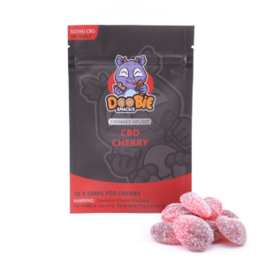 Doobie Snacks – CBD Cherry Gummies – 500mg CBD | Coast to Coast Medicinals Canada