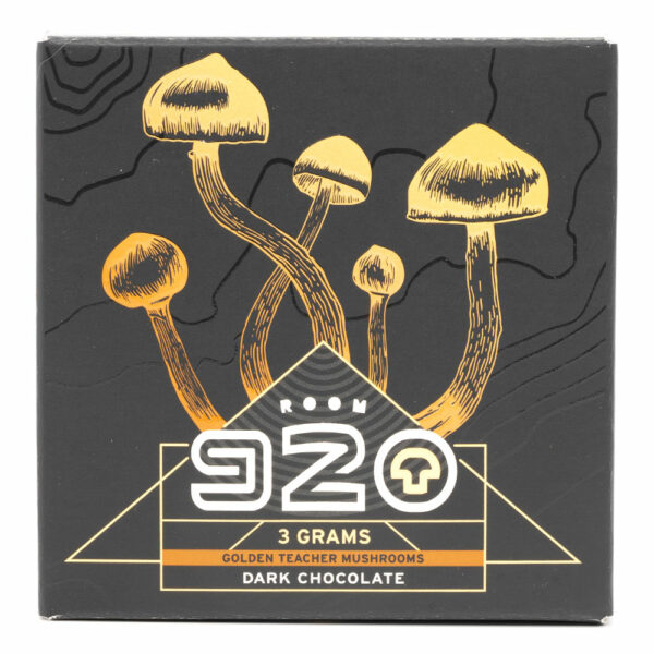 Room 920 – Mushroom Chocolate Bar – Dark Chocolate – 3 Grams | Coast to Coast Medicinals Canada