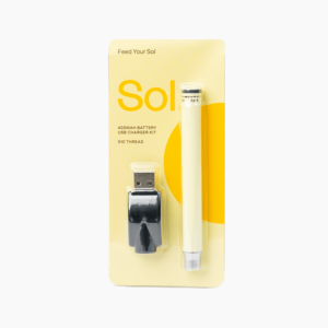 Sol – 400 mAh Vape Battery (510 thread) | Coast to Coast Medicinals Canada