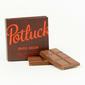 Potluck – Infused Chocolate – Maple Bacon – 300mg THC | Coast to Coast Medicinals Canada