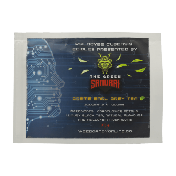 The Green Samurai – Creme Earl Grey Tea – 3000mg | Coast to Coast Medicinals Canada